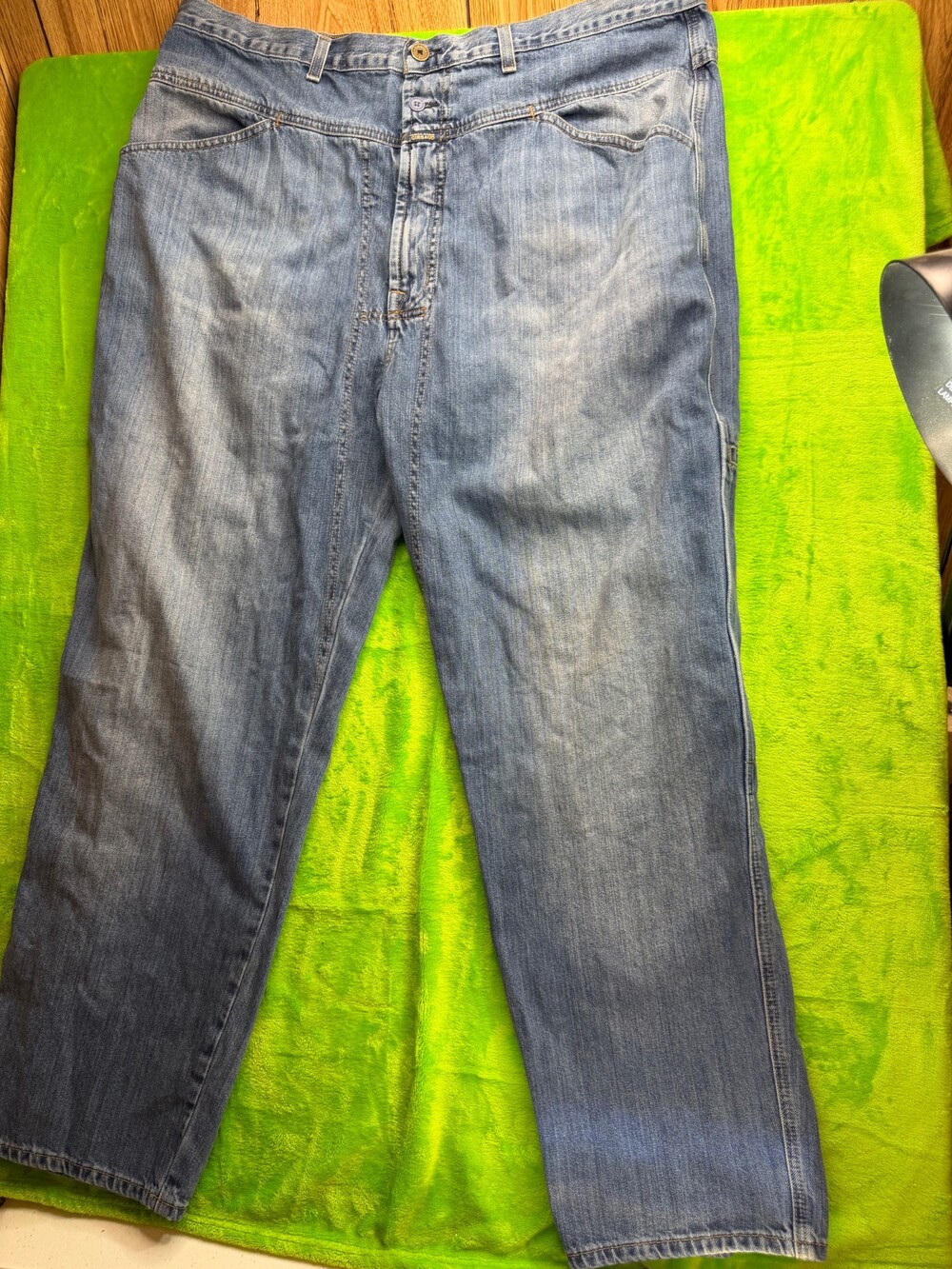 Marithe Francois Girbaud Brand X Jean Vtg Baggy Denim Sz 42x30
